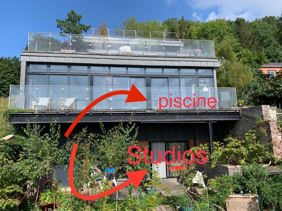Eco Mezzanine Wifi Piscine Stationnement Gratuit Terrasse Dans Jardin Holiday home *
